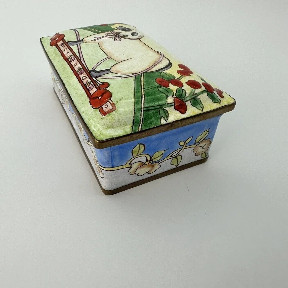 Chinemel enamel box